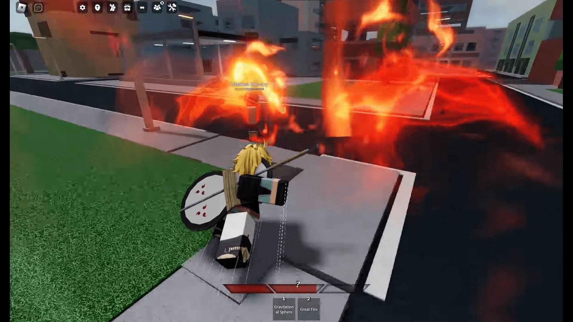 Great Fire gameplay screenshot (Image via Roblox)