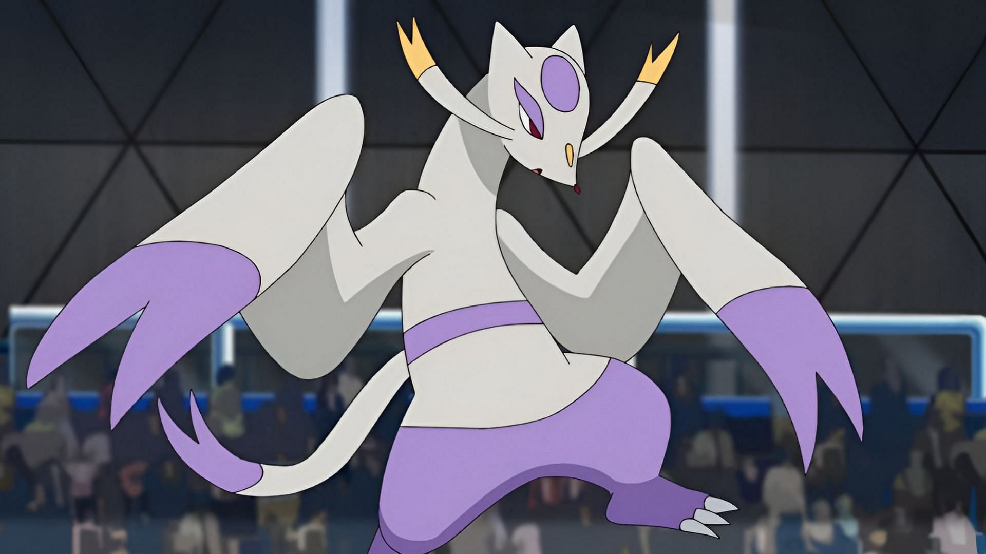 Mienshao in the anime (Image via The Pokemon Company)