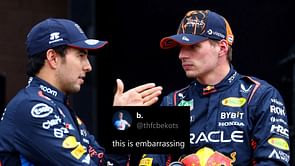 “This is embarrassing”: Fans react as Max Verstappen’s statistical superiority over Sergio Perez comes to light