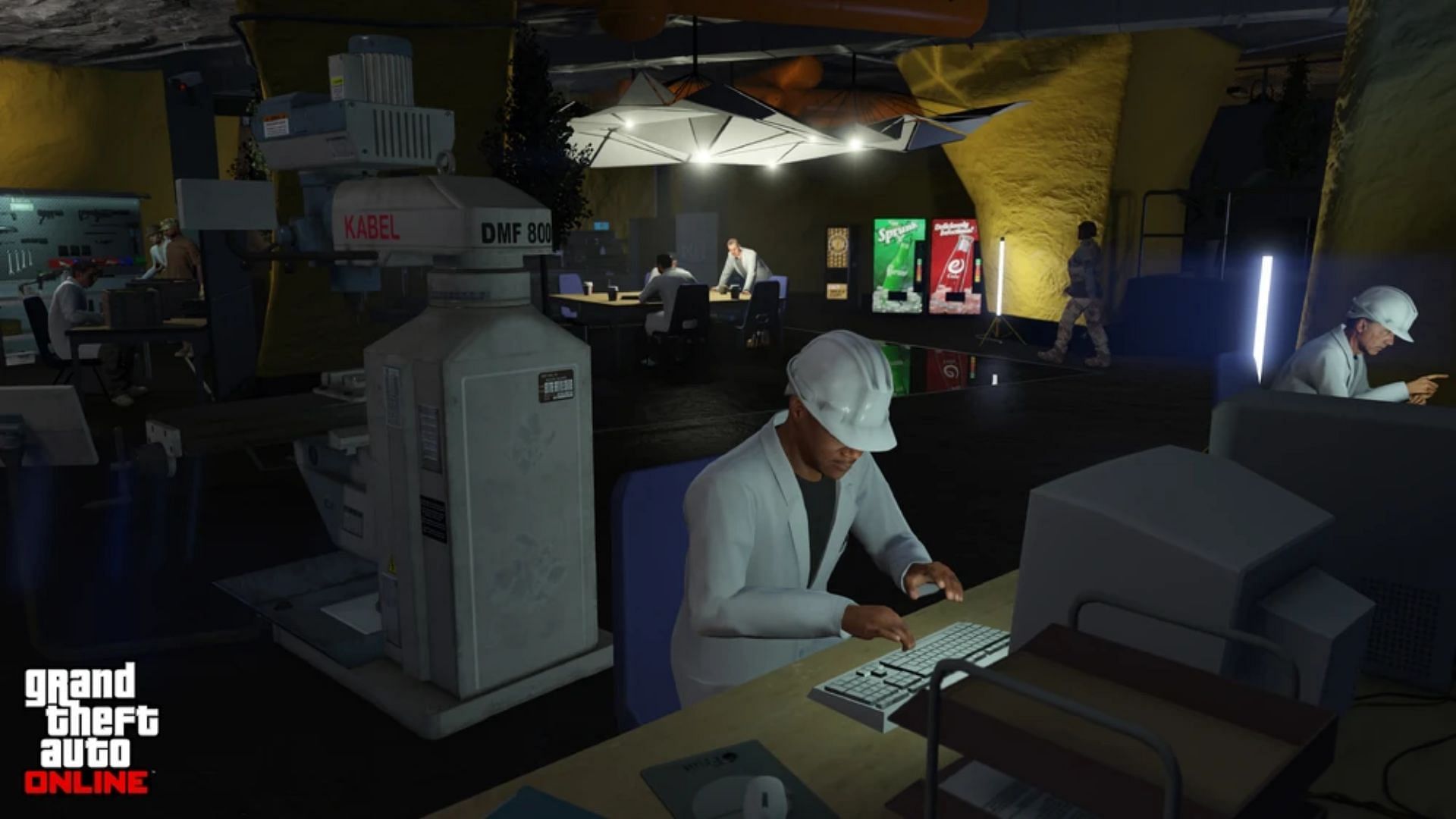 A screenshot from inside a business in GTA Online (Image via GTA Wiki||Rockstar Games)