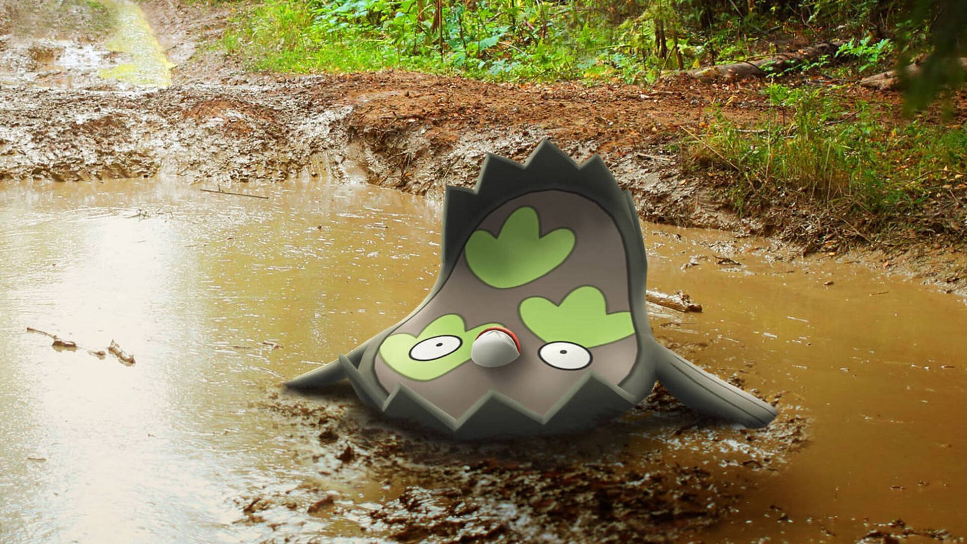 Galarian Stunfisk in Pokemon GO (Image via TPC)