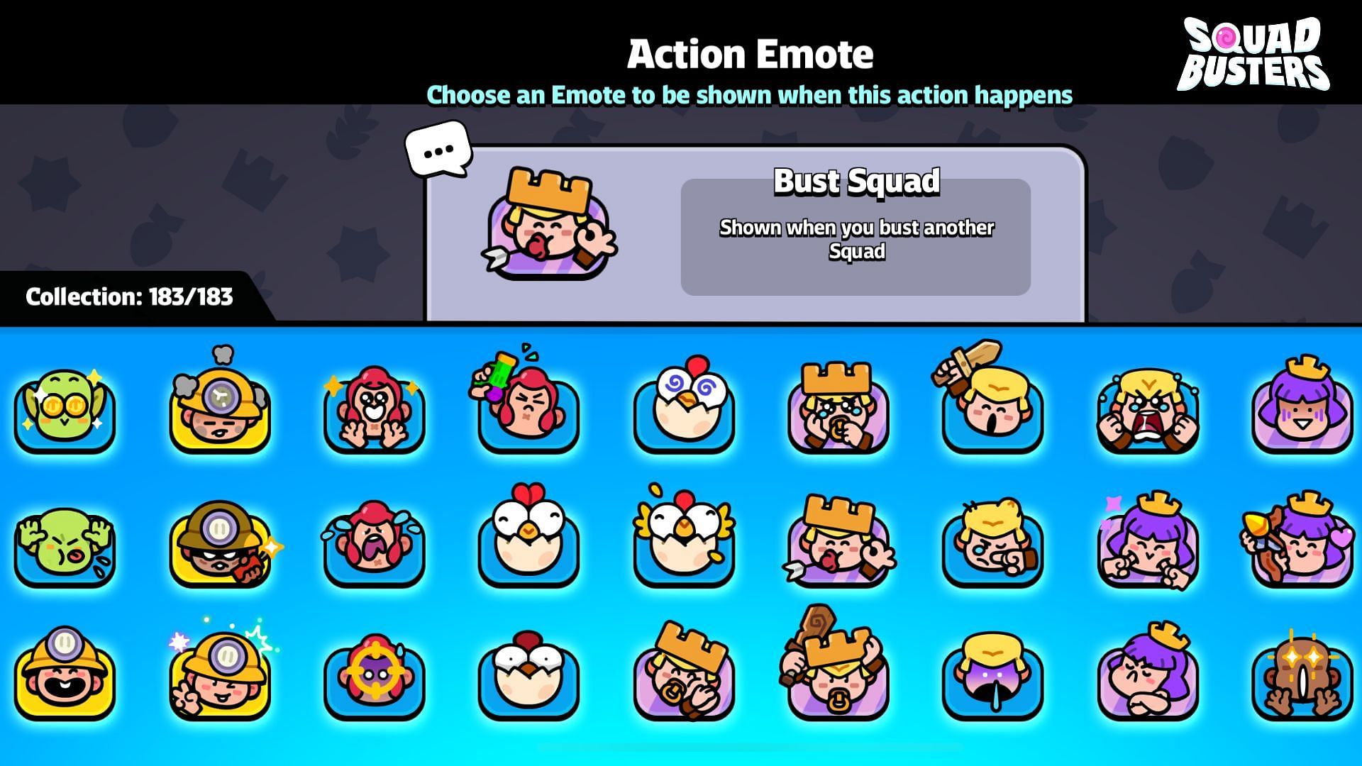 Emote Party in Squad Busters