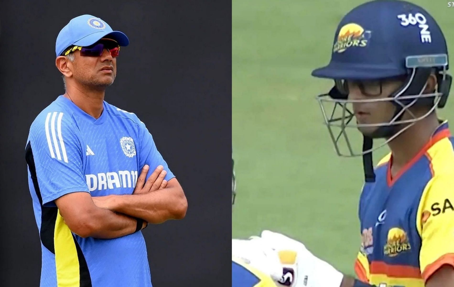 Rahul Dravid, Samit Dravid, India U-19