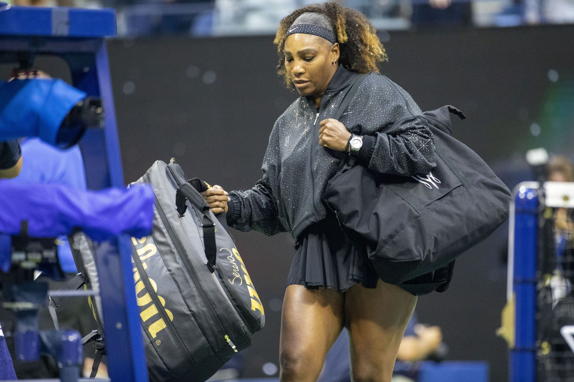 Serena Williams at the 2022 US Open (Source: Getty)