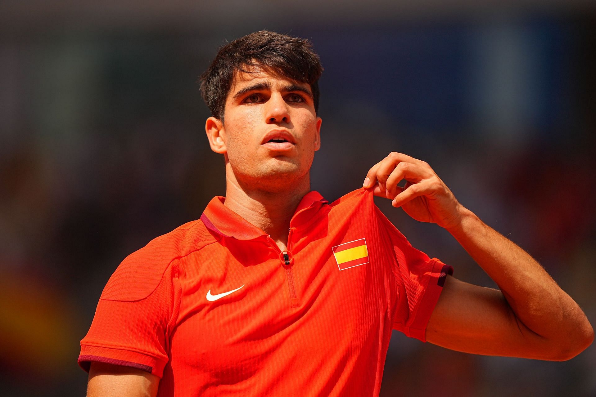 Carlos Alcaraz in action (Getty)