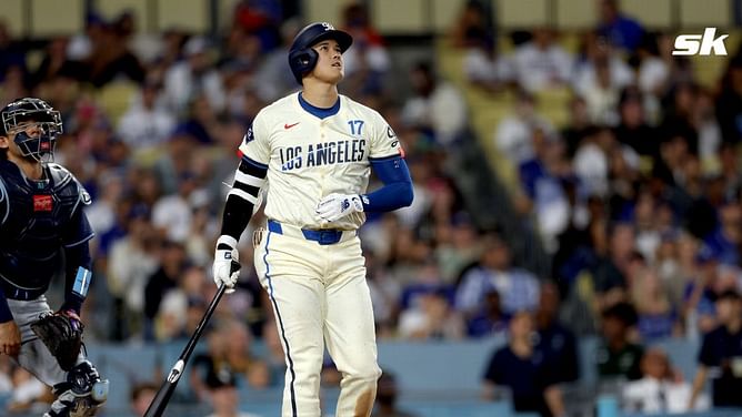 WATCH: Shohei Ohtani's teammates hilariously glue his butt to the bench as a prank during Tampa Bay Rays clash