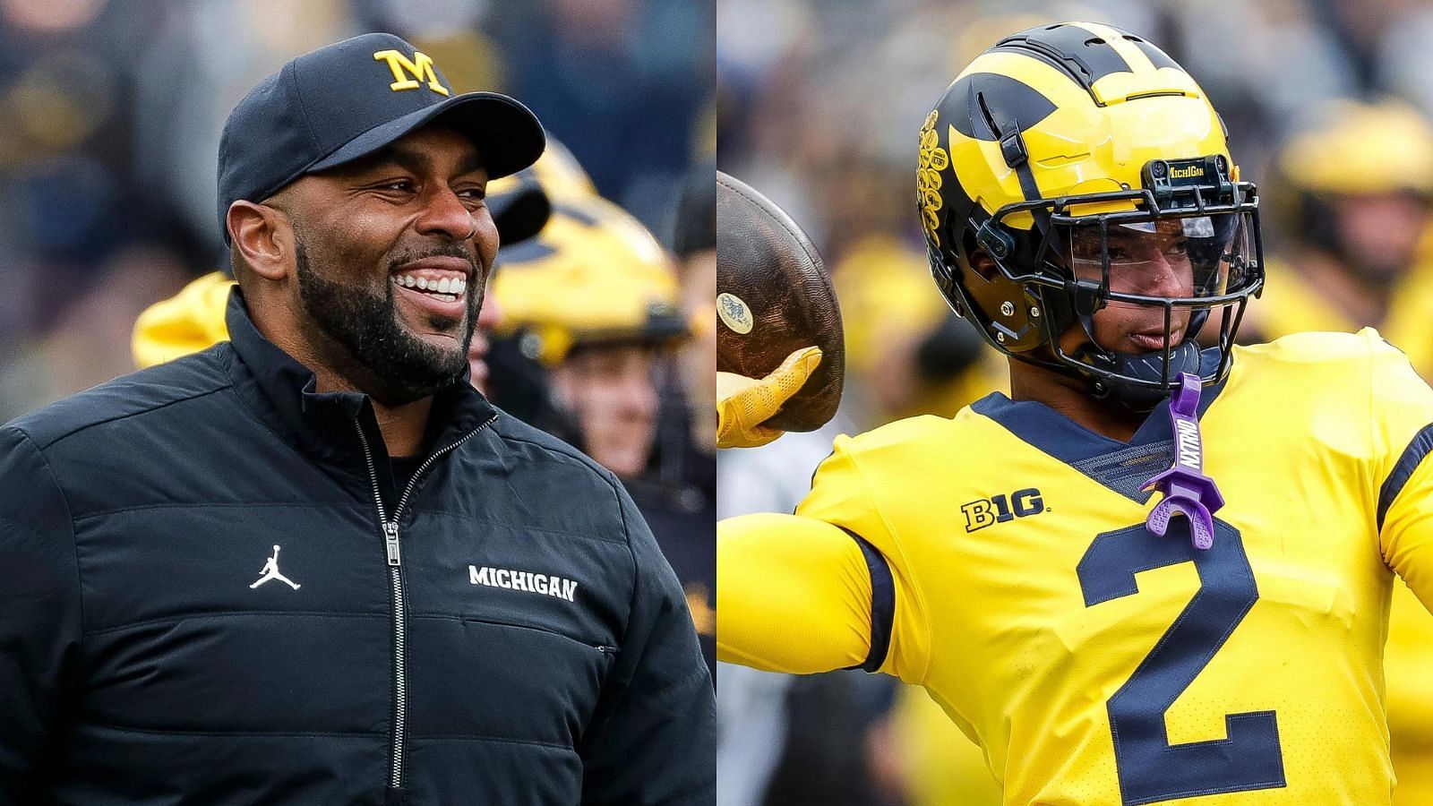 New Michigan coach Sherrone Moore might trust CB Will Johnson to wear the defensive helmet communication device. (Photo credits: IMAGN)