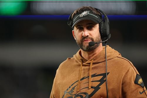 Nick Sirianni at Philadelphia Eagles vs. Dallas Cowboys - Source: Getty