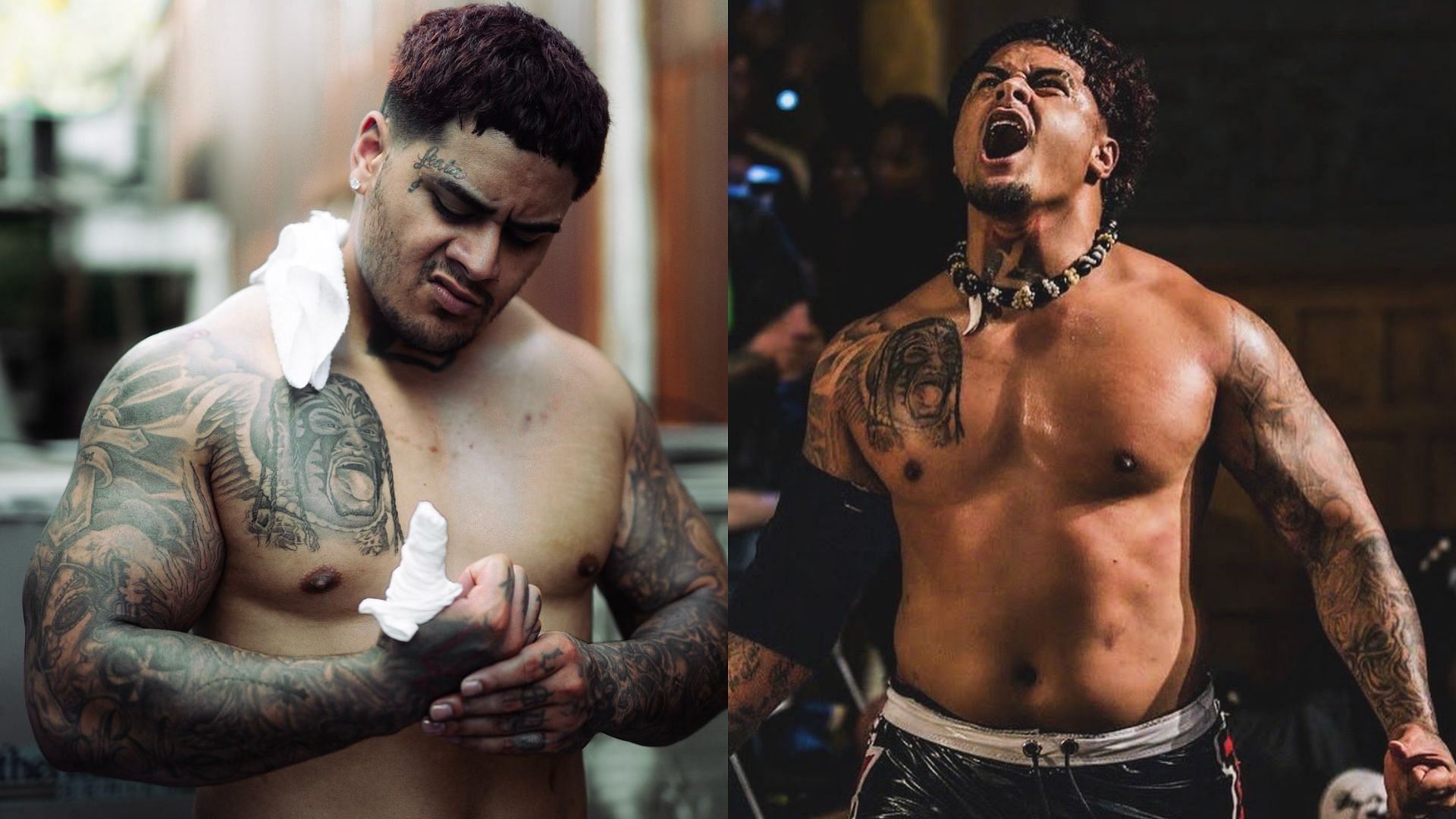 Zilla Fatu is a real-life member of The Bloodline (Image Credits: Zilla Fatu on Twitter/X)