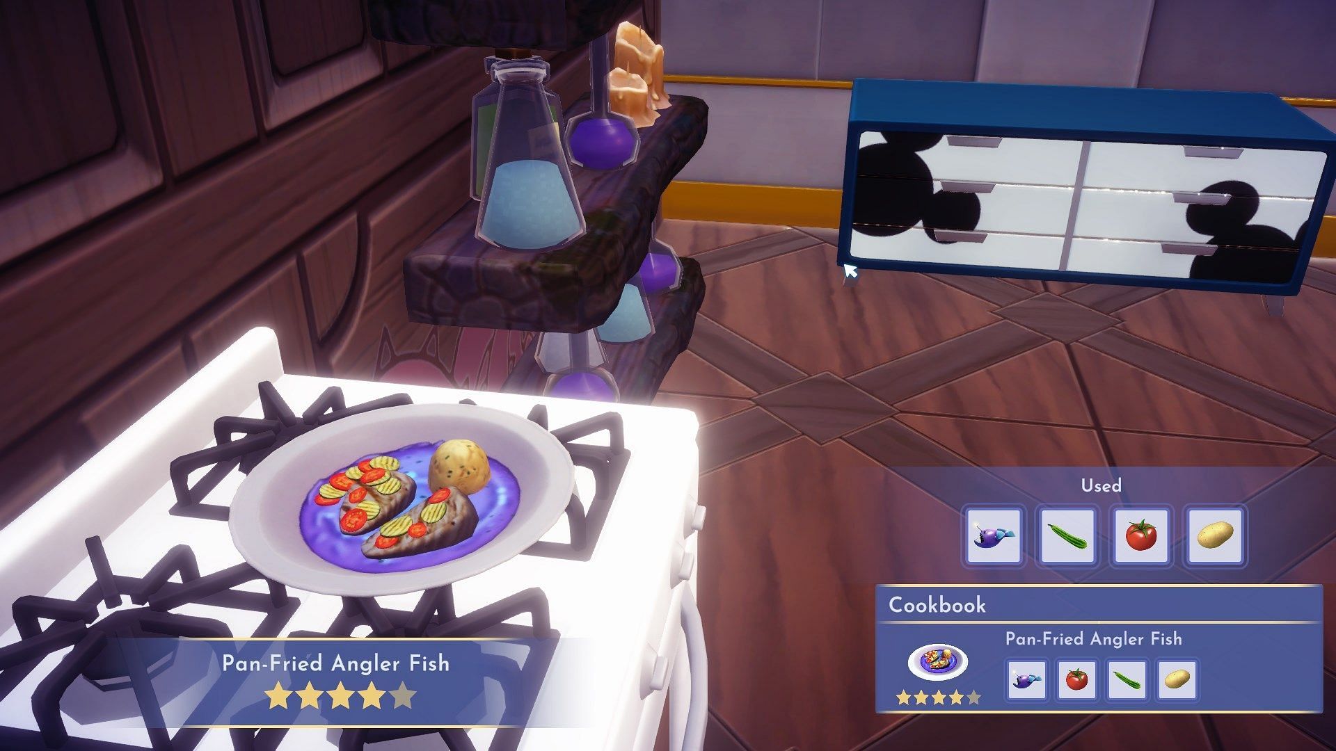 Prepare and eat high-energy foods to obtain the ability to glide (Image via Gameloft)