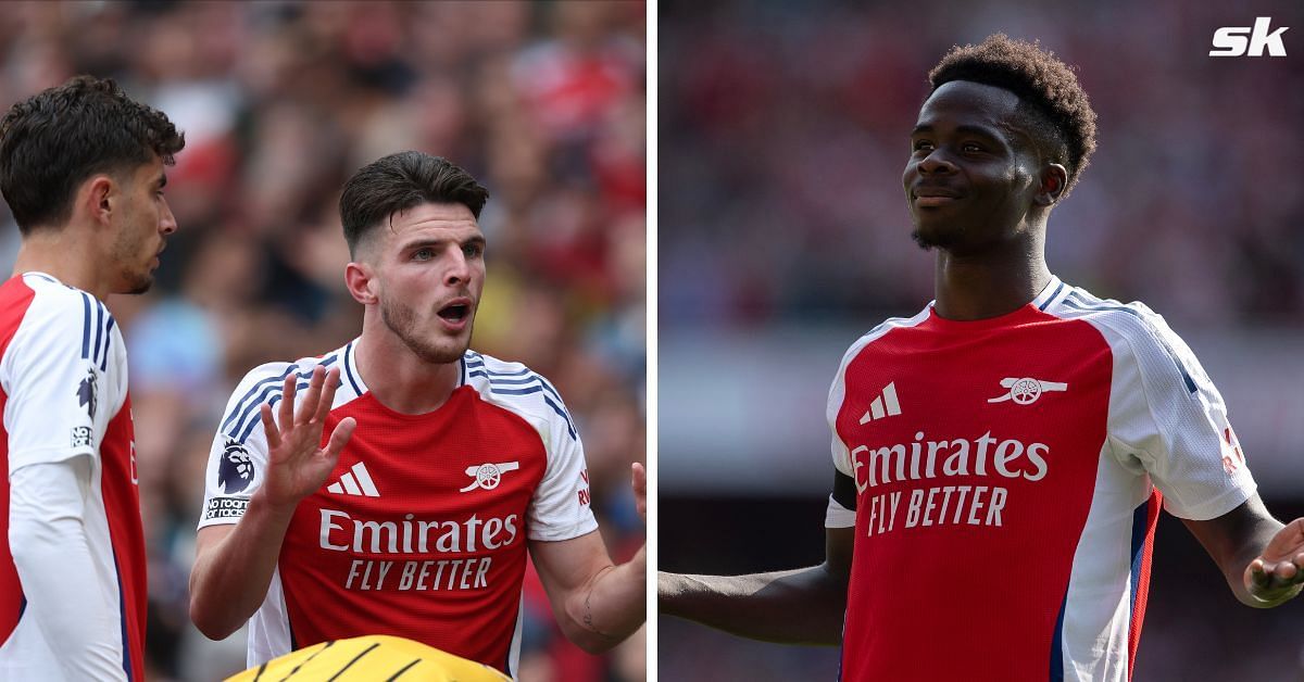 &ldquo;We just want some consistency&rdquo; - Arsenal star Bukayo Saka laments red card decision against Declan Rice as he pinpoints Brighton escaping punishment