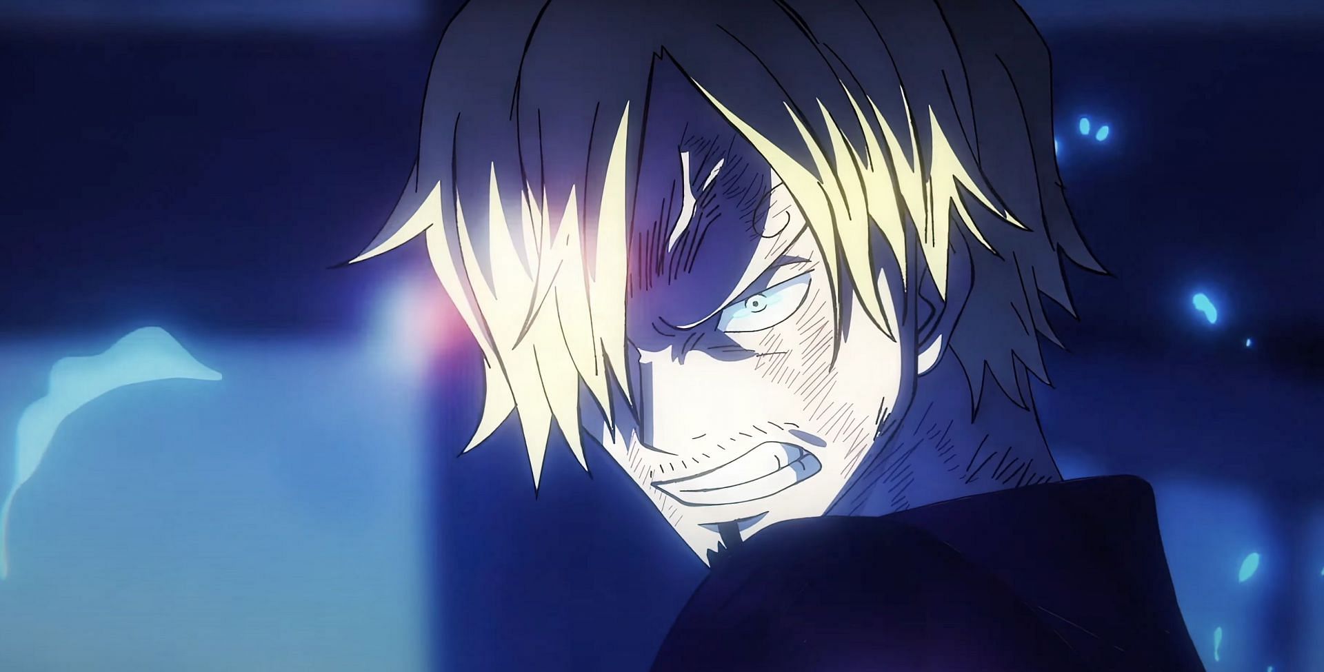 Sanji as seen in anime (Image via Toei Animation)