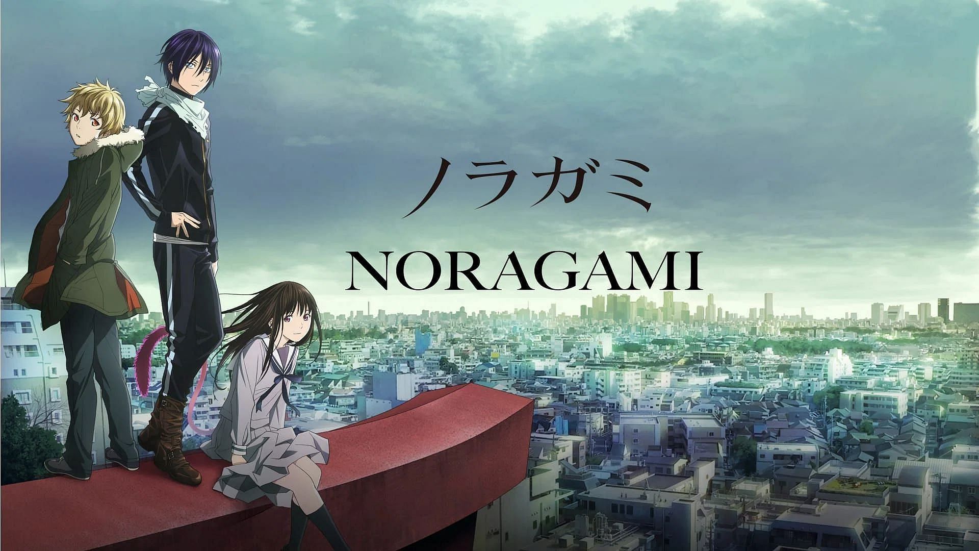 A key visual for the Noragami anime (Image via Bones)