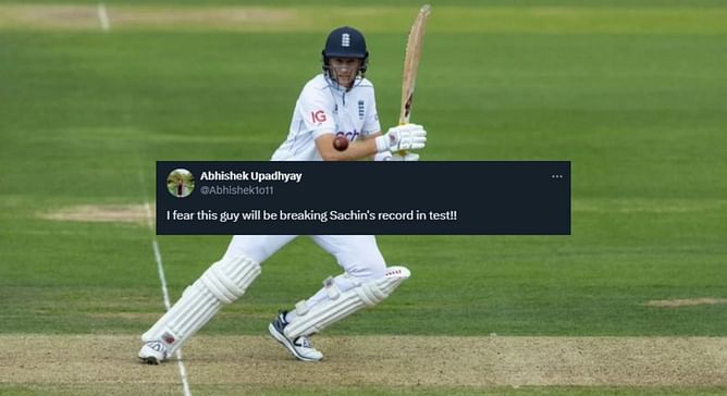 "I fear this guy will be breaking Sachin's record" - Fans erupt as England's Joe Root goes past Kane Williamson for most Test tons in Fab 4