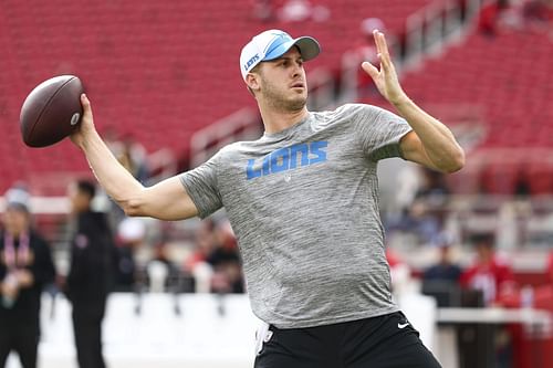 Jared Goff at NFC Championship - Detroit Lions v San Francisco 49ers - Source: Getty