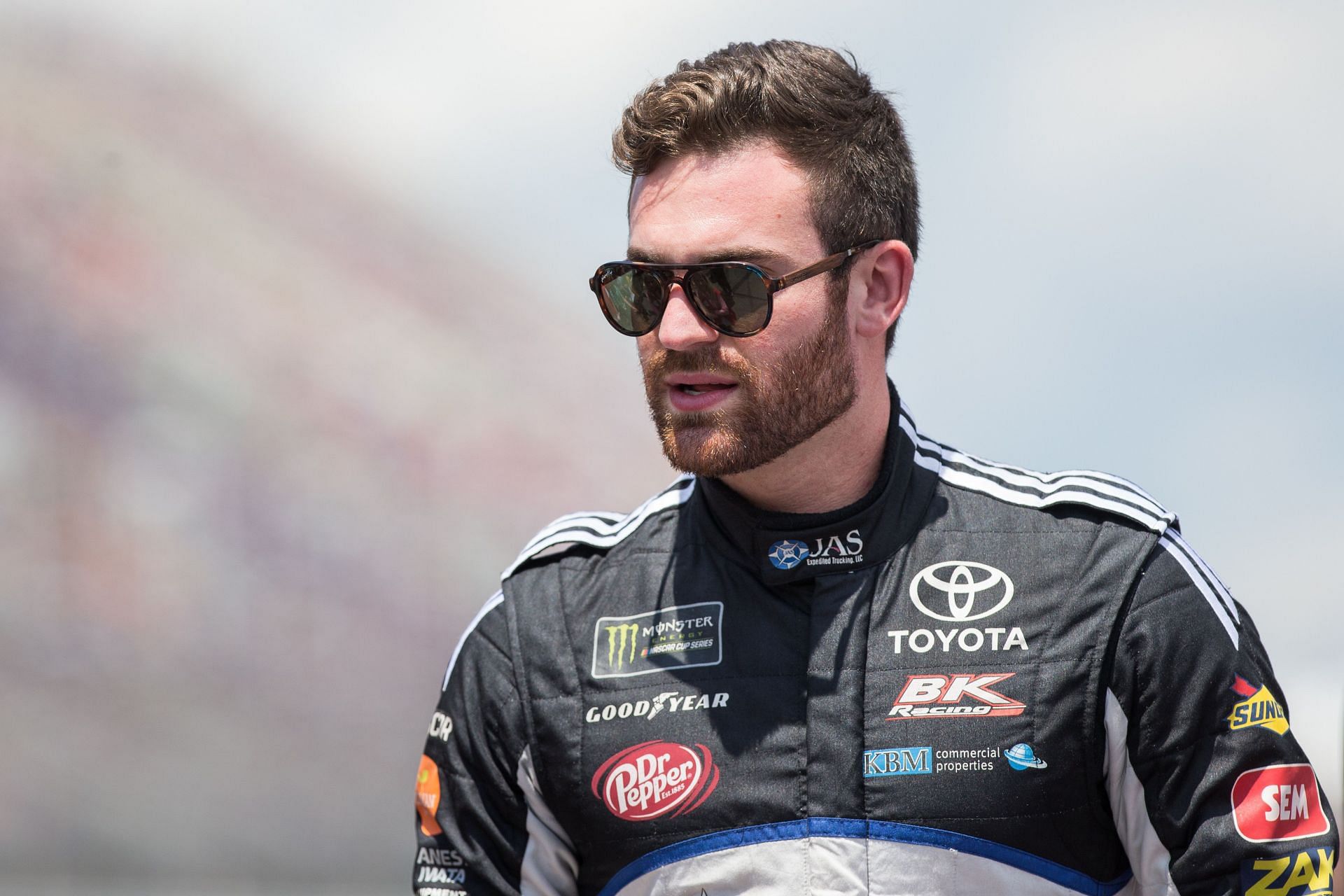 #7 Corey LaJoie, JUN 18 NASCAR Monster Energy Cup Series - FireKeepers Casino 400 - Source: Getty