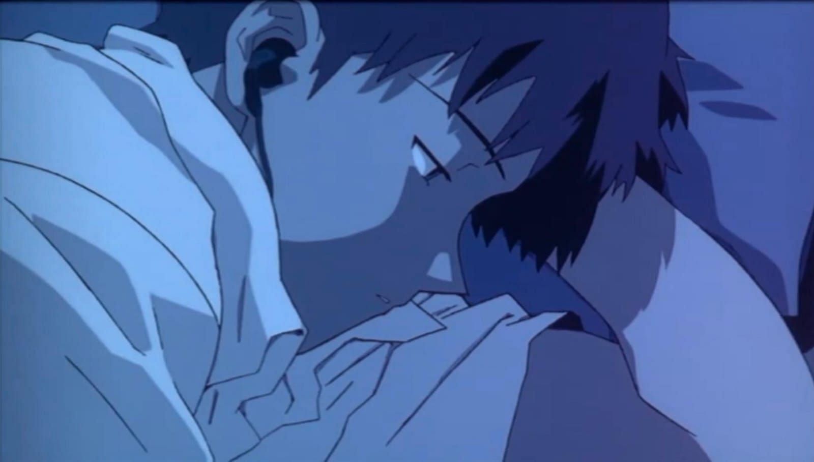 Shinji Ikari- Neon Genesis (One of the popular insomniac anime characters) (Image via Gainax)