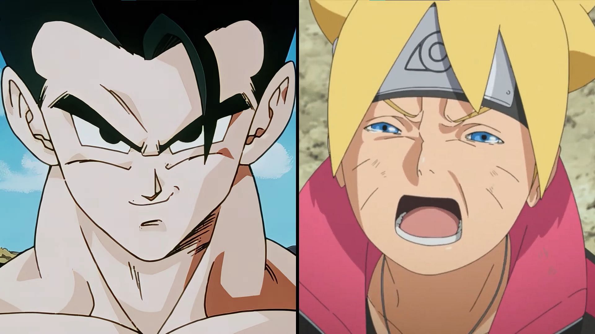 Dragon Ball and Boruto fandoms at war to establish the stronger protagonist (Images via Toei Animation and Studio Pierrot)