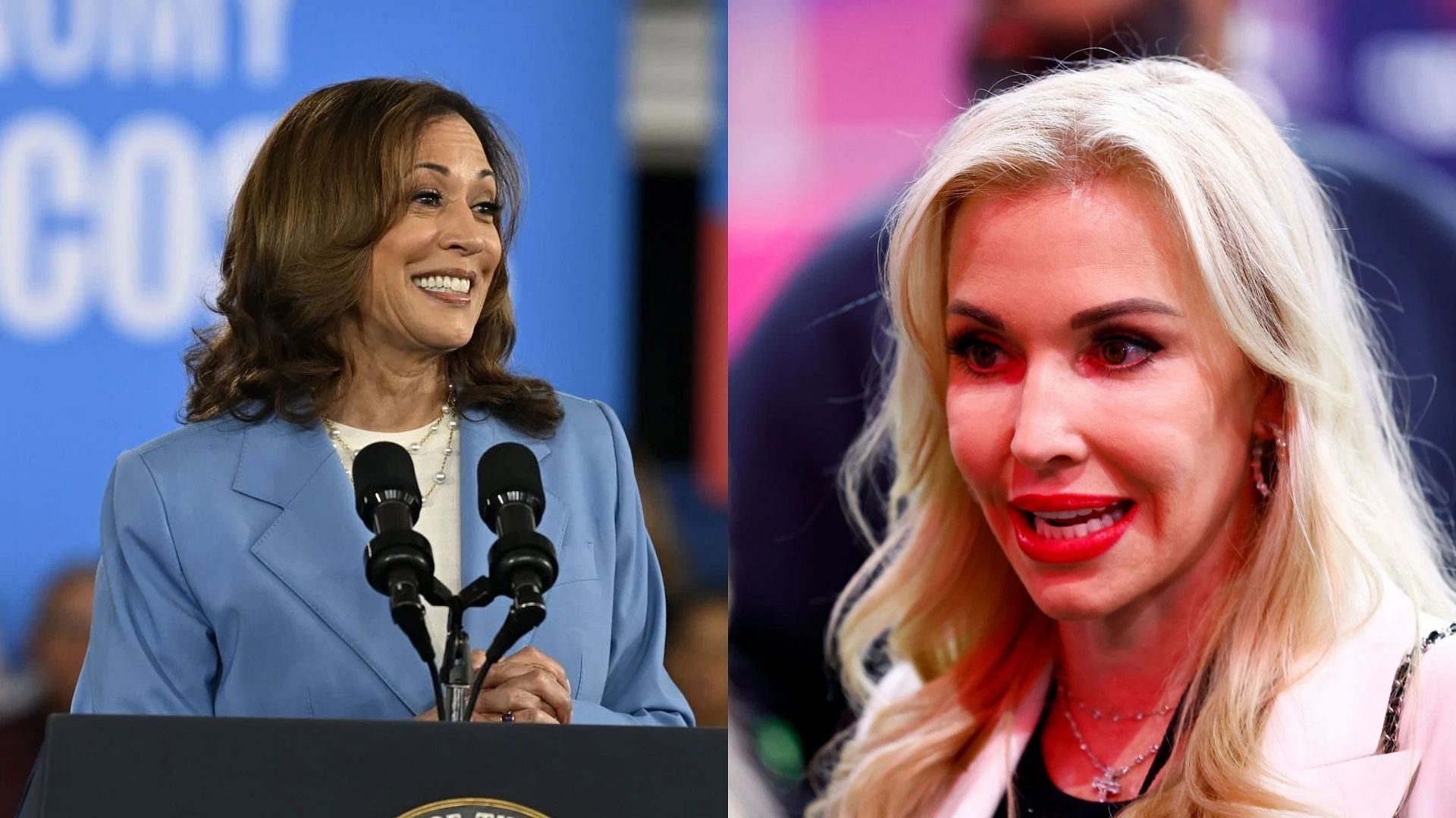 Tavia Hunt reacts to Kamala Harris being called out for how she plans to fund America