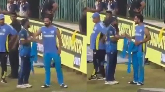 Watch Video: सिराज पर भड़कने वाले श्रीलंकाई बल्लेबाज से दिखा विराट का याराना, कोहली से की खास मांग; भारतीय दिग्गज ने जीता दिल