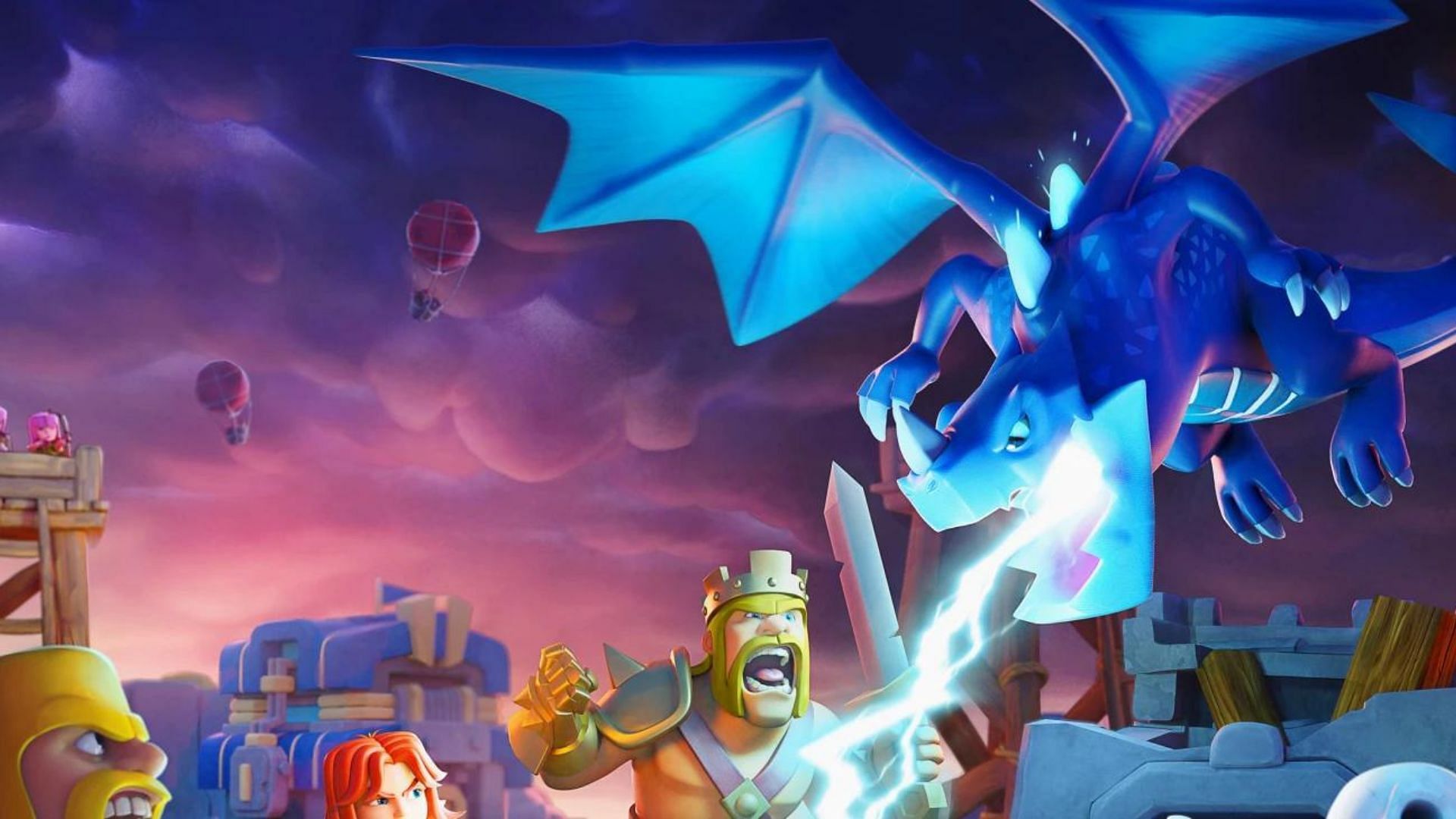 The action continues in the fantasy-filled land of Clash of Clans (Image via Supercell)