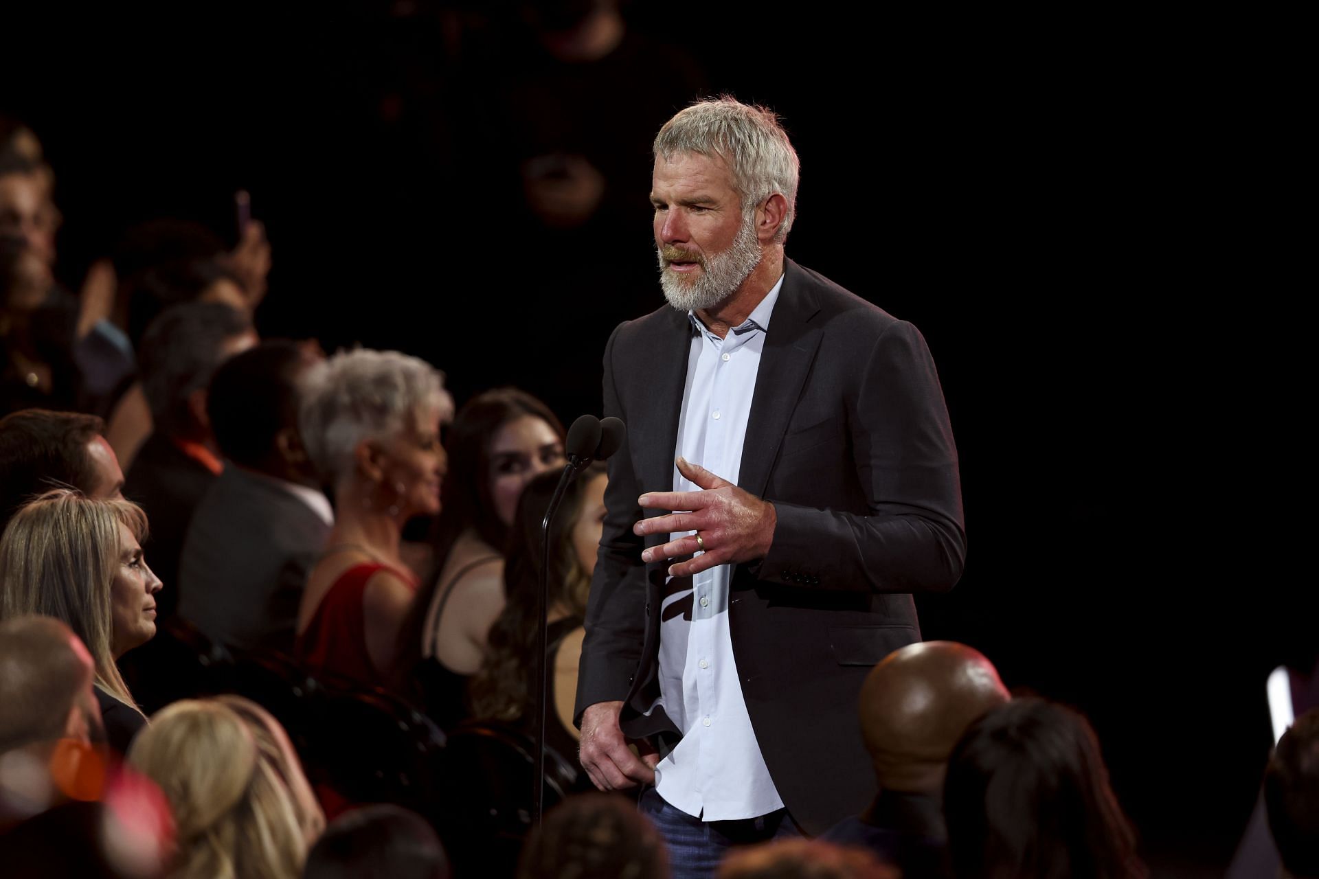 Brett Favre has voiced his support for Donald Trump in the past (Getty)