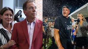 Watch: Nick Saban's wife Miss Terry and Pat McAfee showcase Irish dance moves in Dublin ahead of Week Zero CFB