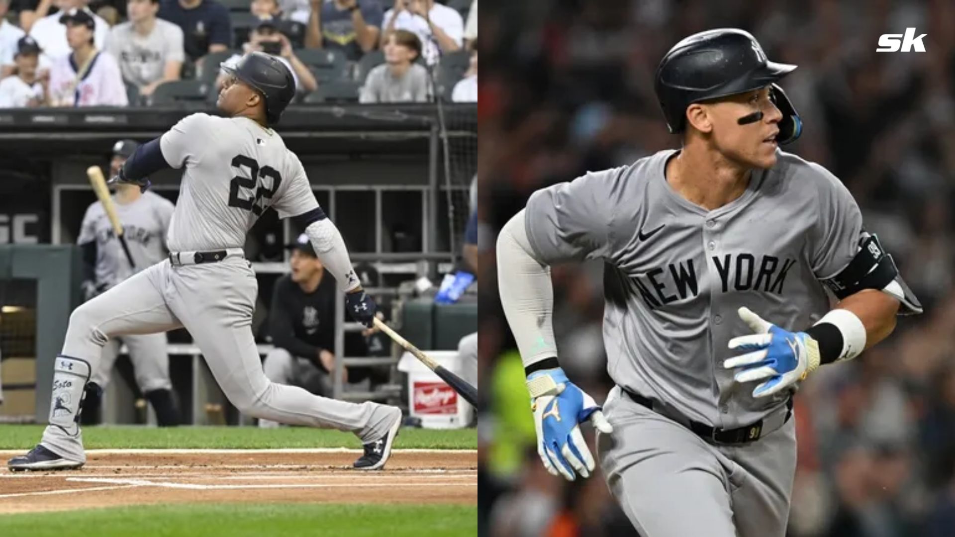 New York Yankees Sluggers Juan Soto &amp; Aaron Judge