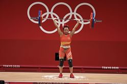 [Watch] Heartwarming video of Mirabai Chanu's family watching her compete in the 49 kg weightlifting final at the Paris Olympics 2024