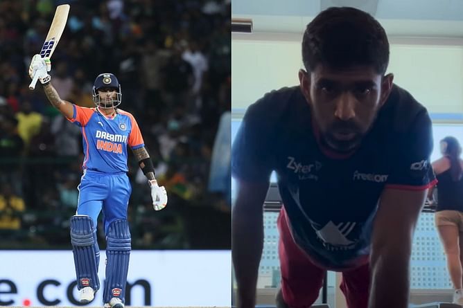 “Phone me hi dekhega kya” - Indian T20I captain Suryakumar Yadav drops a hilarious comment on Saurabh Netravalkar's Instagram post