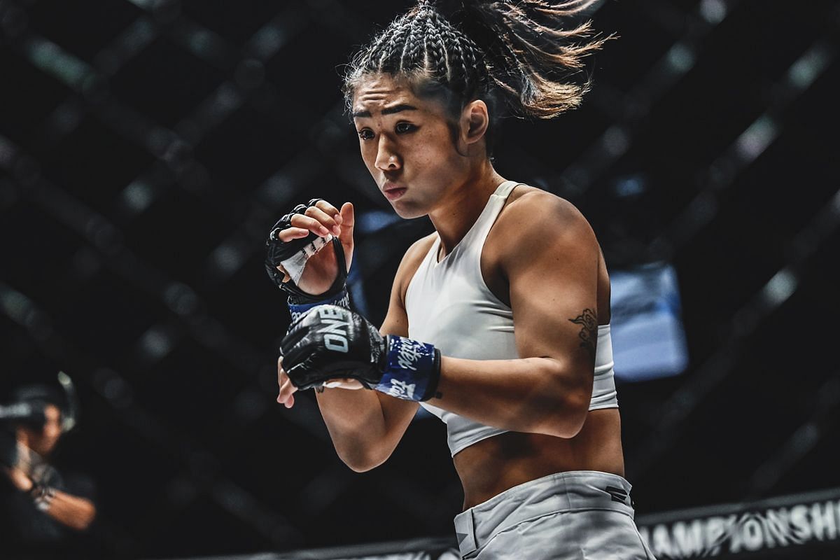 Angela Lee urges fighters to use their time wisely and plan their future. -- Photo by ONE Championship