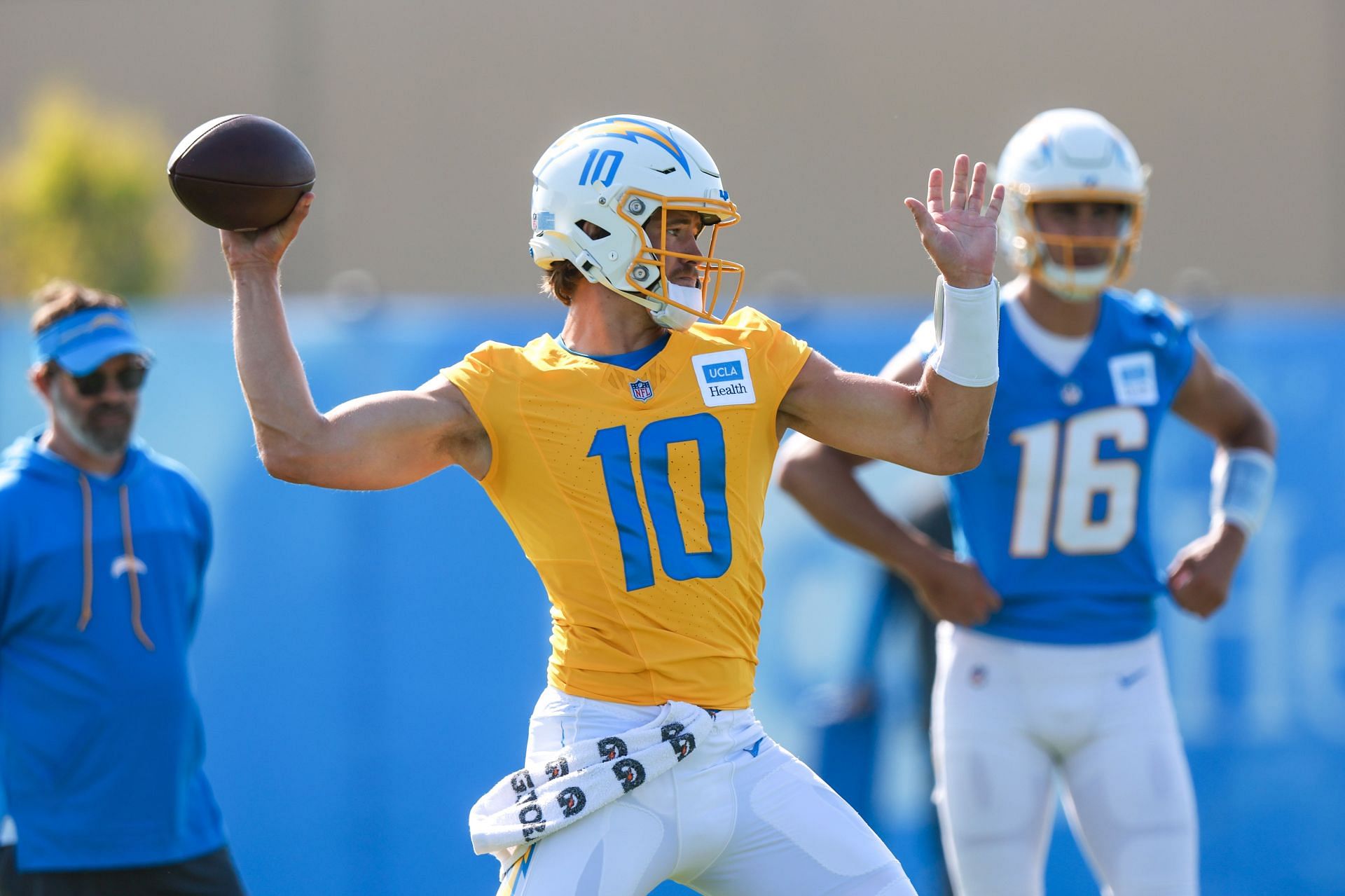 Justin Herbert: NFL: JUL 24 Chargers Training Camp - Source: Getty