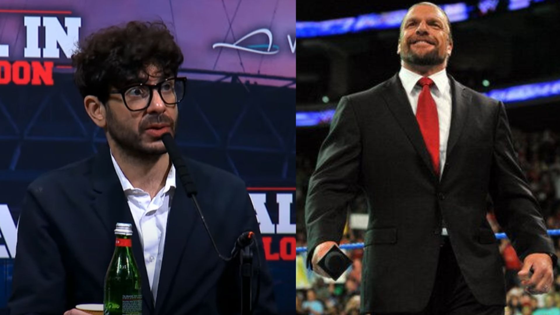 Tony Khan and Triple H are the respective creative heads of AEW and WWE [Image Credits: AEW