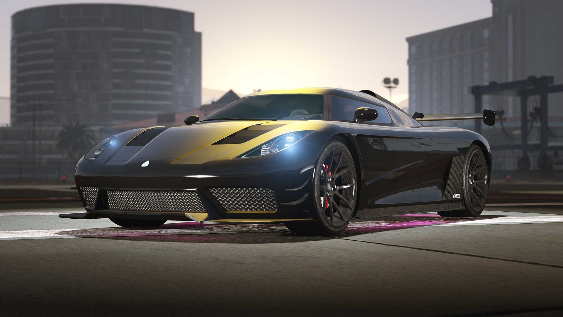 A picture of Överflöd Entity XXR in Grand Theft Auto Online (Image via Rockstar Games)