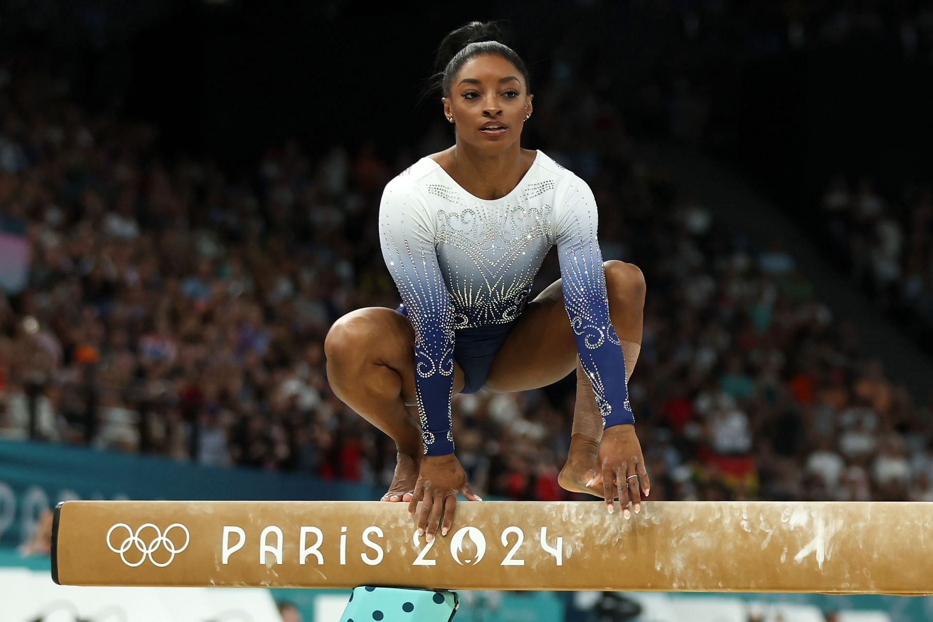 Simone Biles at the 2024 Paris Olympics - Getty Images