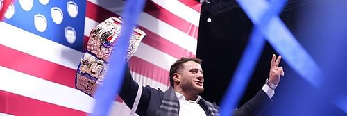 MJF returned to AEW at Double or Nothing 2024 (Credit: MJF on X)