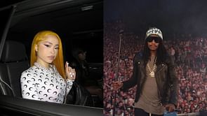 “She somewhere on Mars rn” — Internet reacts to Wiz Khalifa gifting Ice Spice a joint, which the Y2K! rapper saved for later