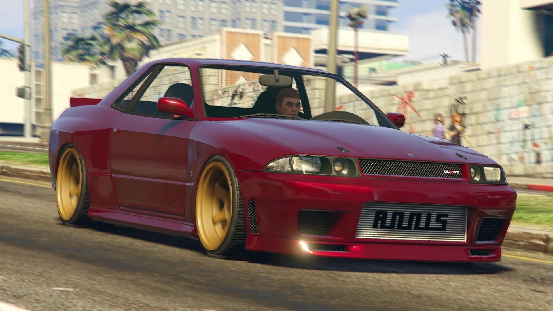 A picture of Annis Elegy Retro Custom in Los Santos (Image via Rockstar Games || bxptist/Reddit)