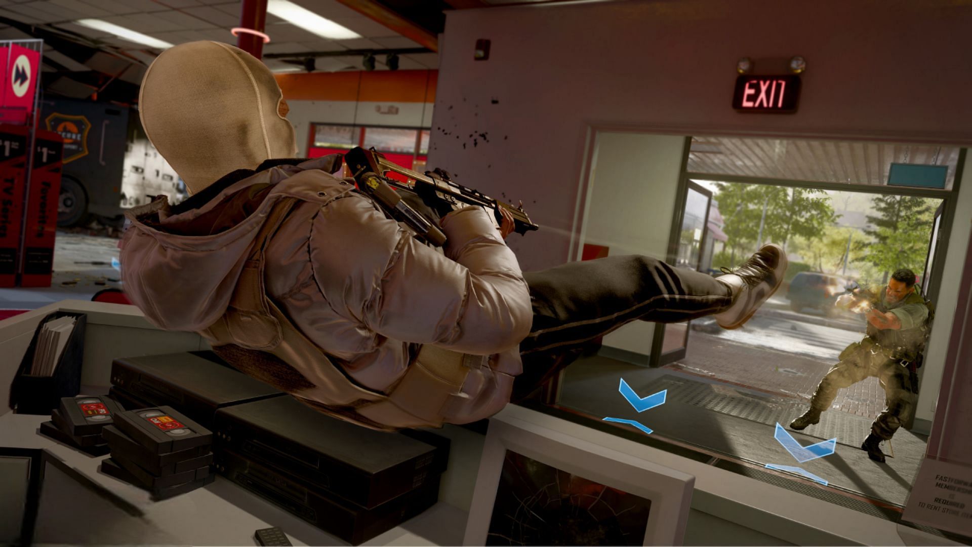 Omnimovement in Black Ops 6 multiplayer (Image via Activision)