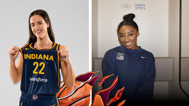 Simone Biles: "Simone Biles is officially the Caitlin Clark of gymnastics"  - Mark Titus compares gymnastics legend to WNBA phenom after latest  Olympics gold