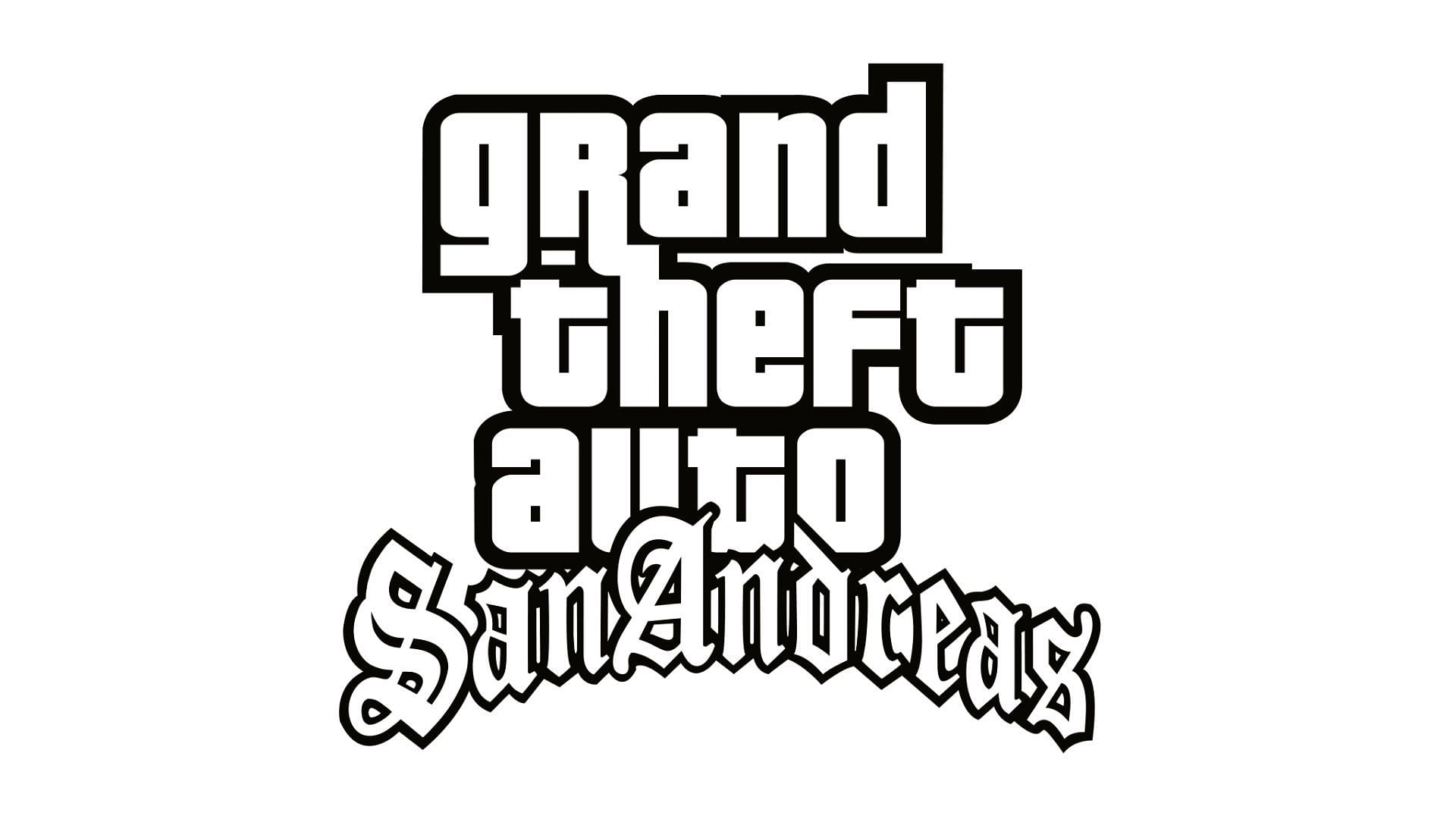 The official logo of Grand Theft Auto Vice City (Image via Rockstar Games)