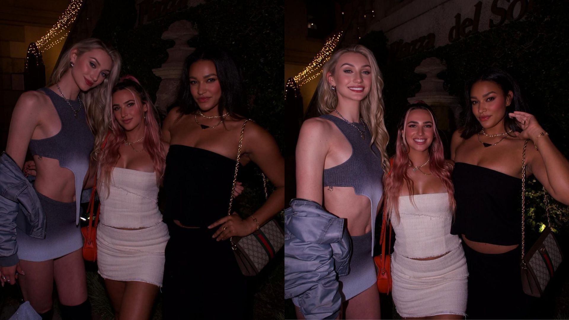 The LA Sparks rookie dazzles in night out with friends (Photos from Cameron Brink and Chloe Brown&#039;s IG)