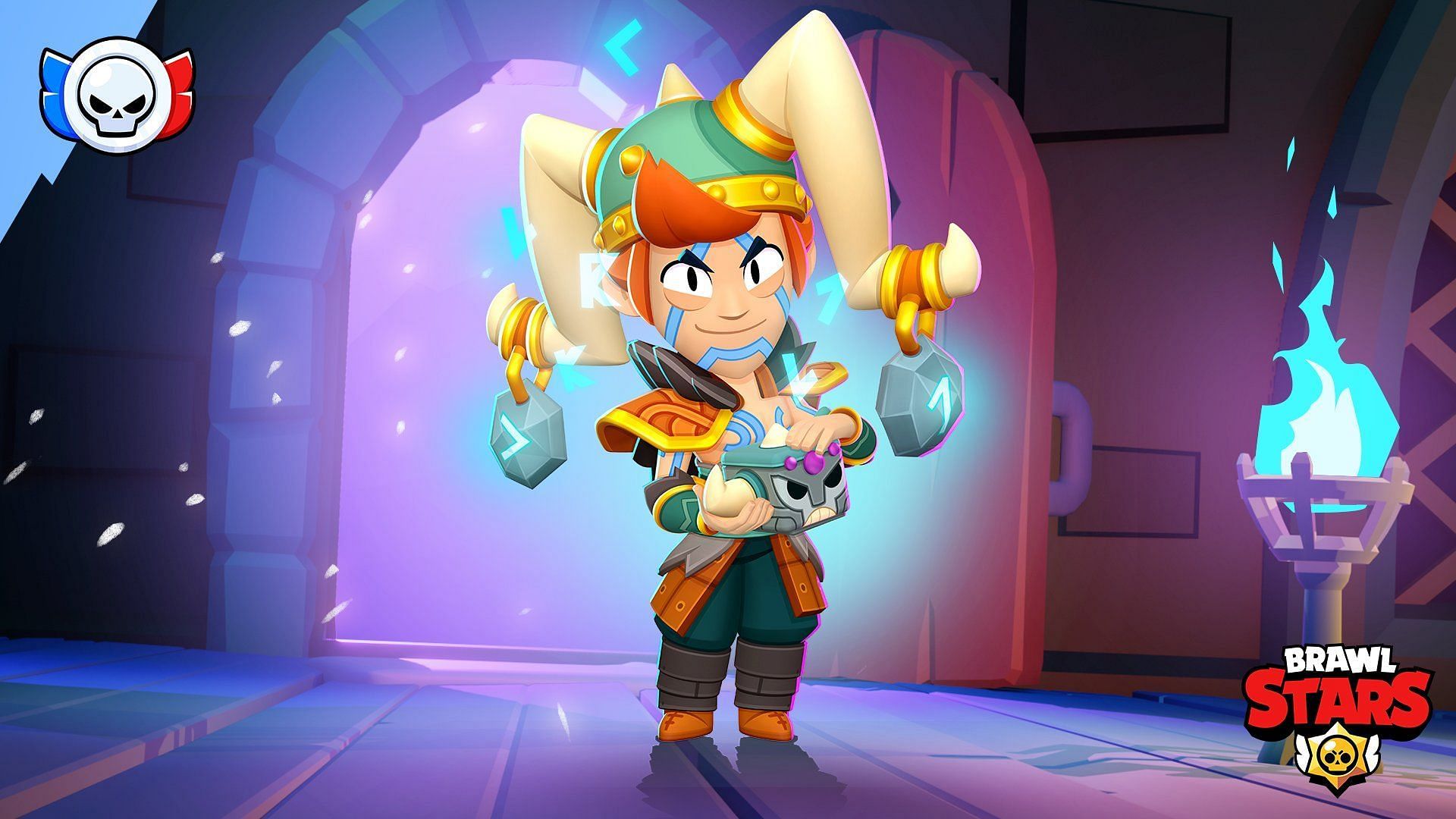 Chester got a Loki skin in teh April Ranked Season in Brawl Stars (Image via Supercell)