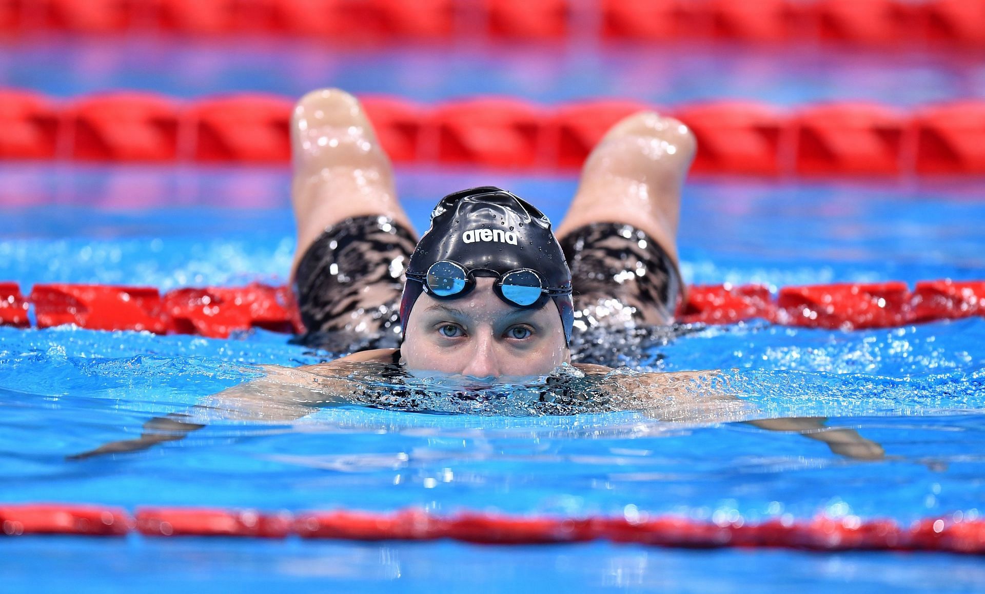 Jessica Long during the Tokyo 2020 Paralympic Games (Photo By Sam Barnes/Sportsfile via Getty Images)