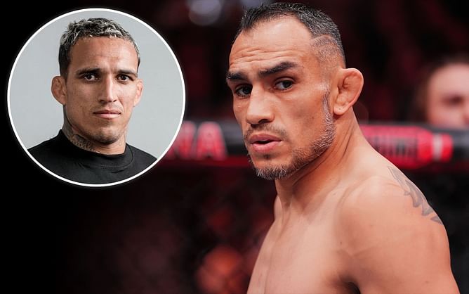 Charles Oliveira reacts to Tony Ferguson's half-hearted semi-retirement at UFC Abu Dhabi after eighth straight loss