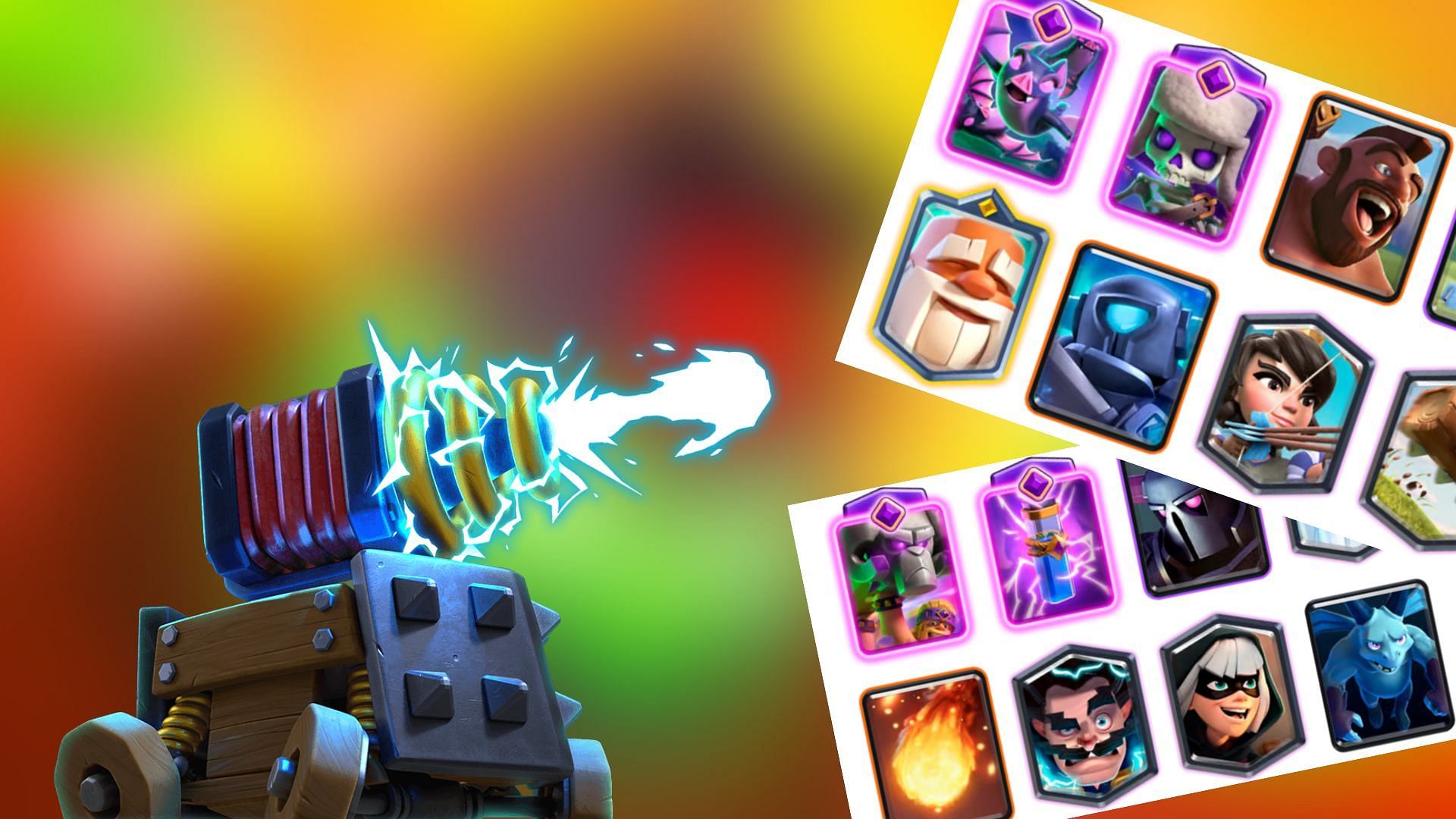 Best Clash Royale decks to counter Sparky (Image via SuperCell)