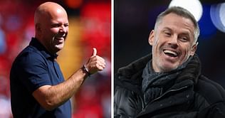 "Does anyone else listen to him?" - Arne Slot takes cheeky shots at Liverpool legend Jamie Carragher