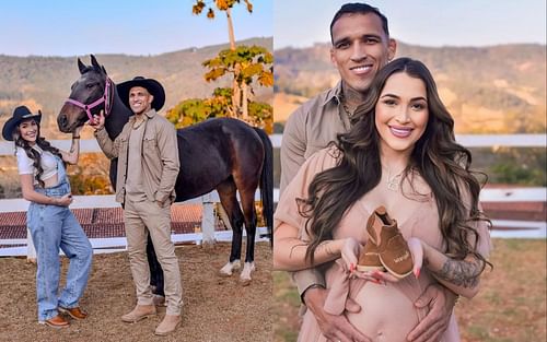 Vitoria Brum's pregnancy photoshoot