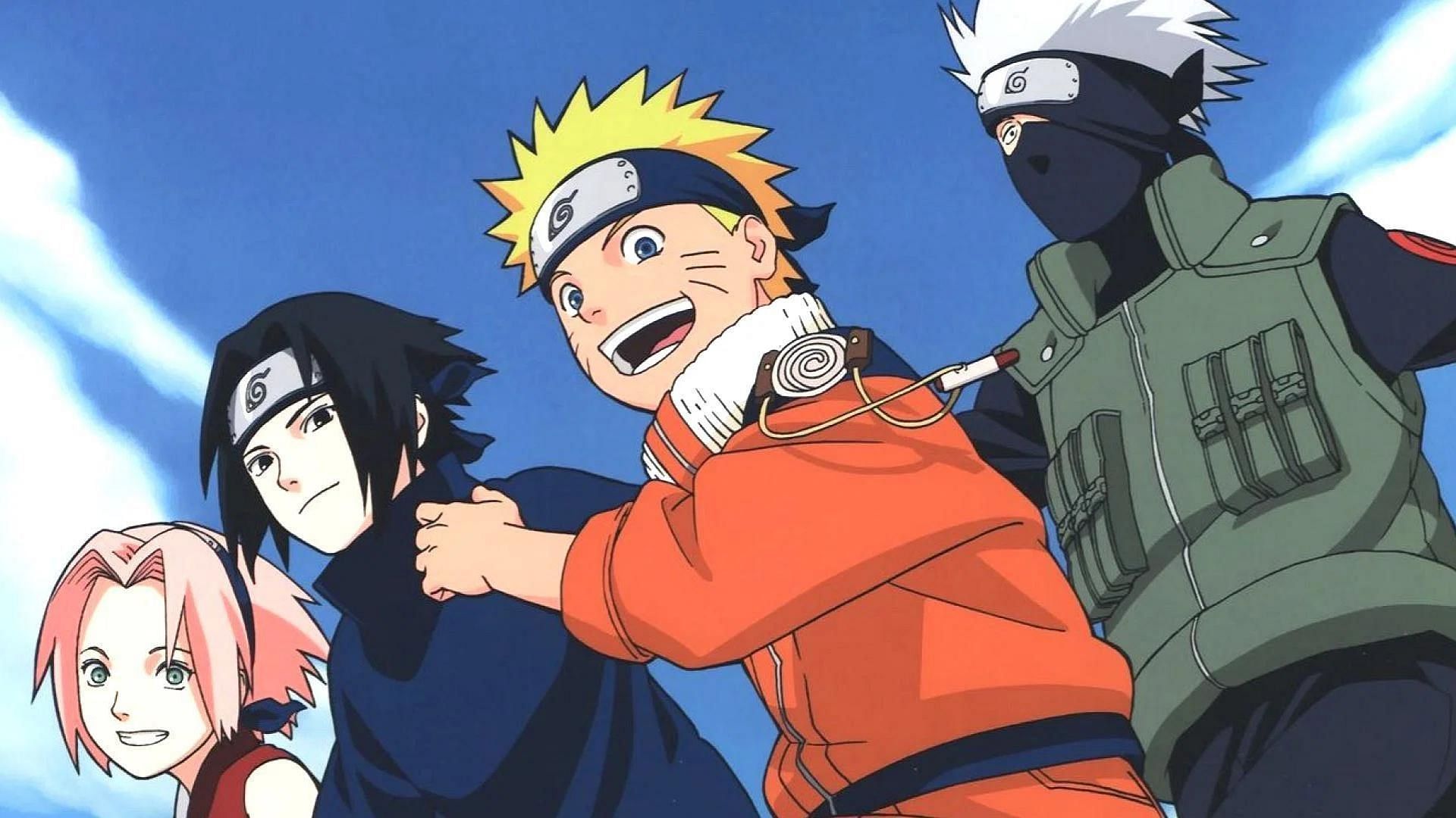 Team 7 as shown in the anime (Image via Studio Pierrot)