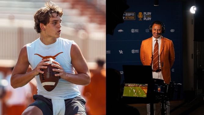 Texas HC Steve Sarkisian expresses confidence in Arch Manning's abilities ahead of 2024 CFB season